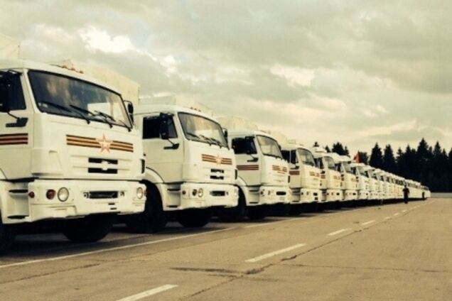 Россия отказалась менять маршрут 'гуманитарного конвоя'