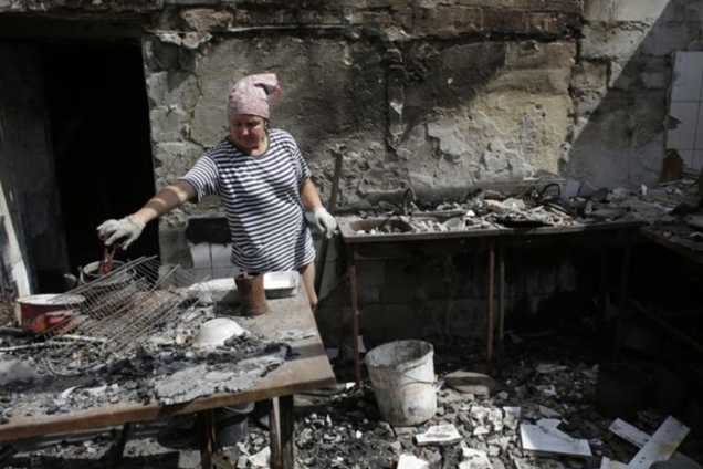 Жители Славянска ждут возвращения Гиркина