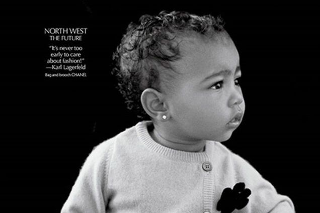 Маленькая дочка Ким Кардашьян дебютировала в качестве модели