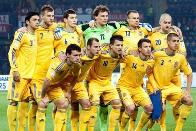 Сборная Украины осталась впереди России в обновленном рейтинге ФИФА