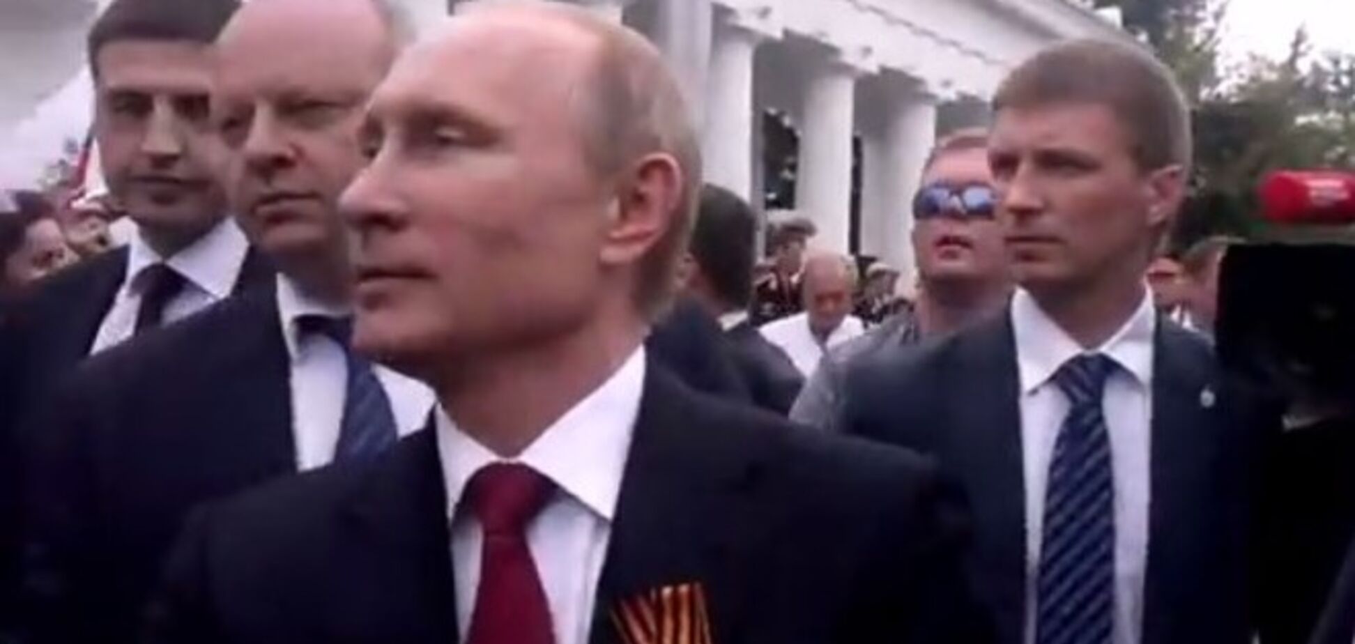 СМИ выдали видео майской истерики из-за приезда Путина в Севастополь за его визит 13 августа