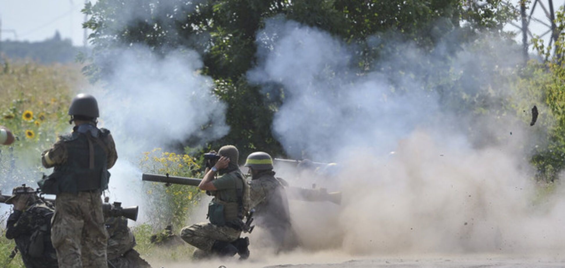 Силы АТО под Луганском уничтожили террористов и их технику