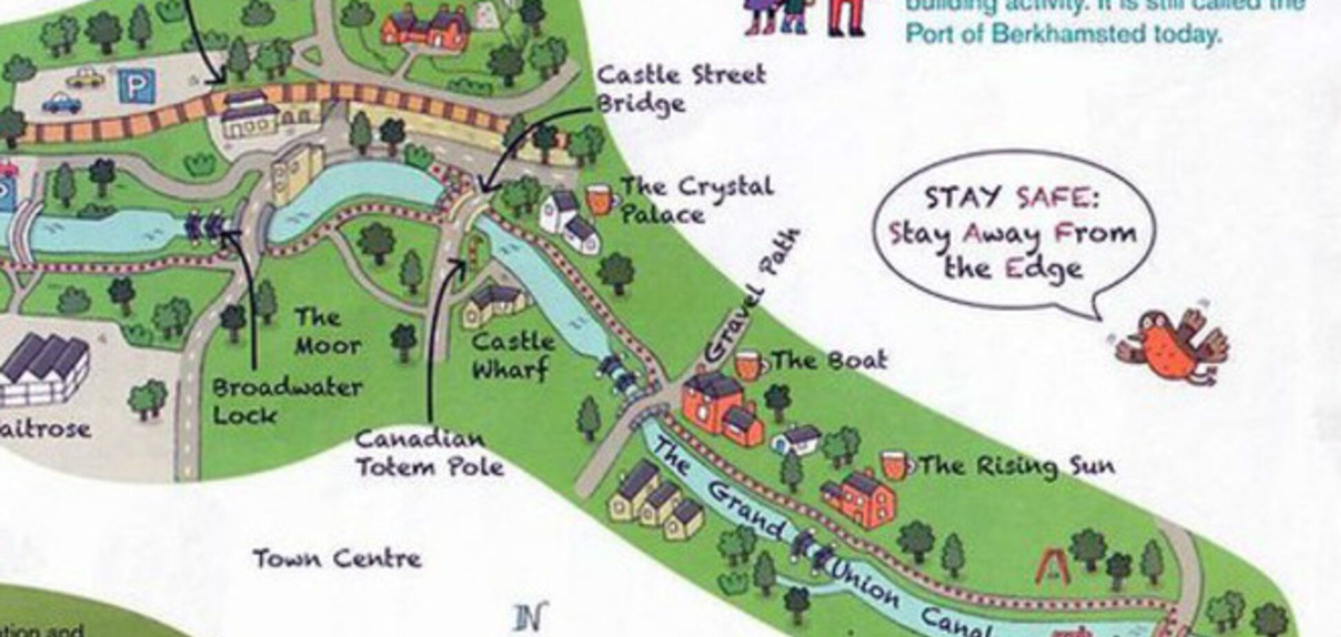 Туристическая карта фаллической формы стала хитом интернета