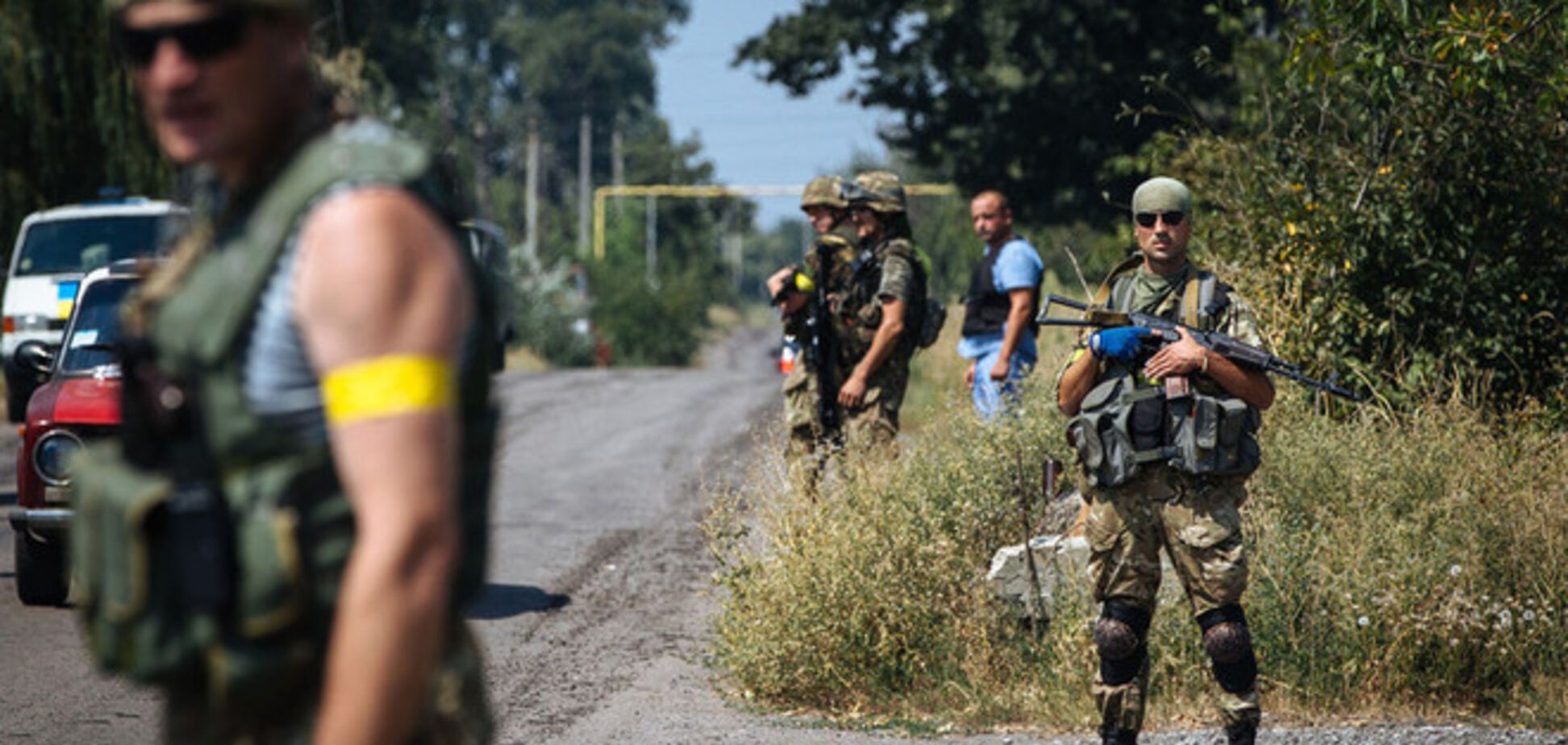 Силы АТО на Луганщине отбили нападение террористов на опорный пункт