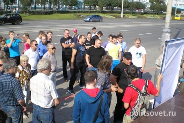 У Росії акції на підтримку федералізації закінчилися затриманнями