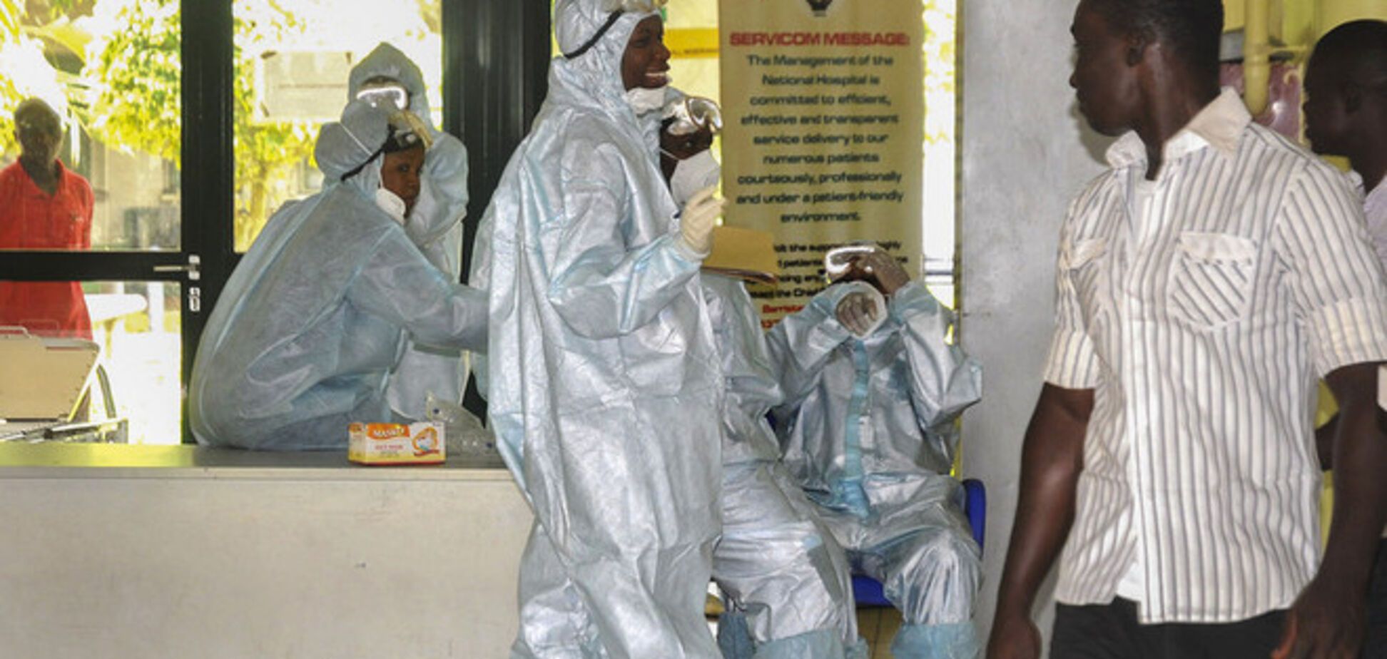 В Либерии из центра больных лихорадкой Эбола сбежали все пациенты