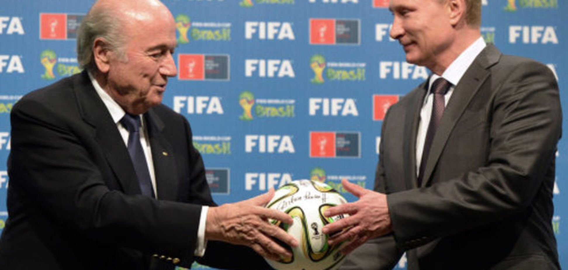 Президент ФИФА посетил Россию