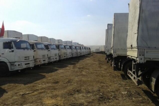 Россия везет в гуманитарных грузовиках соль, воду и воздух