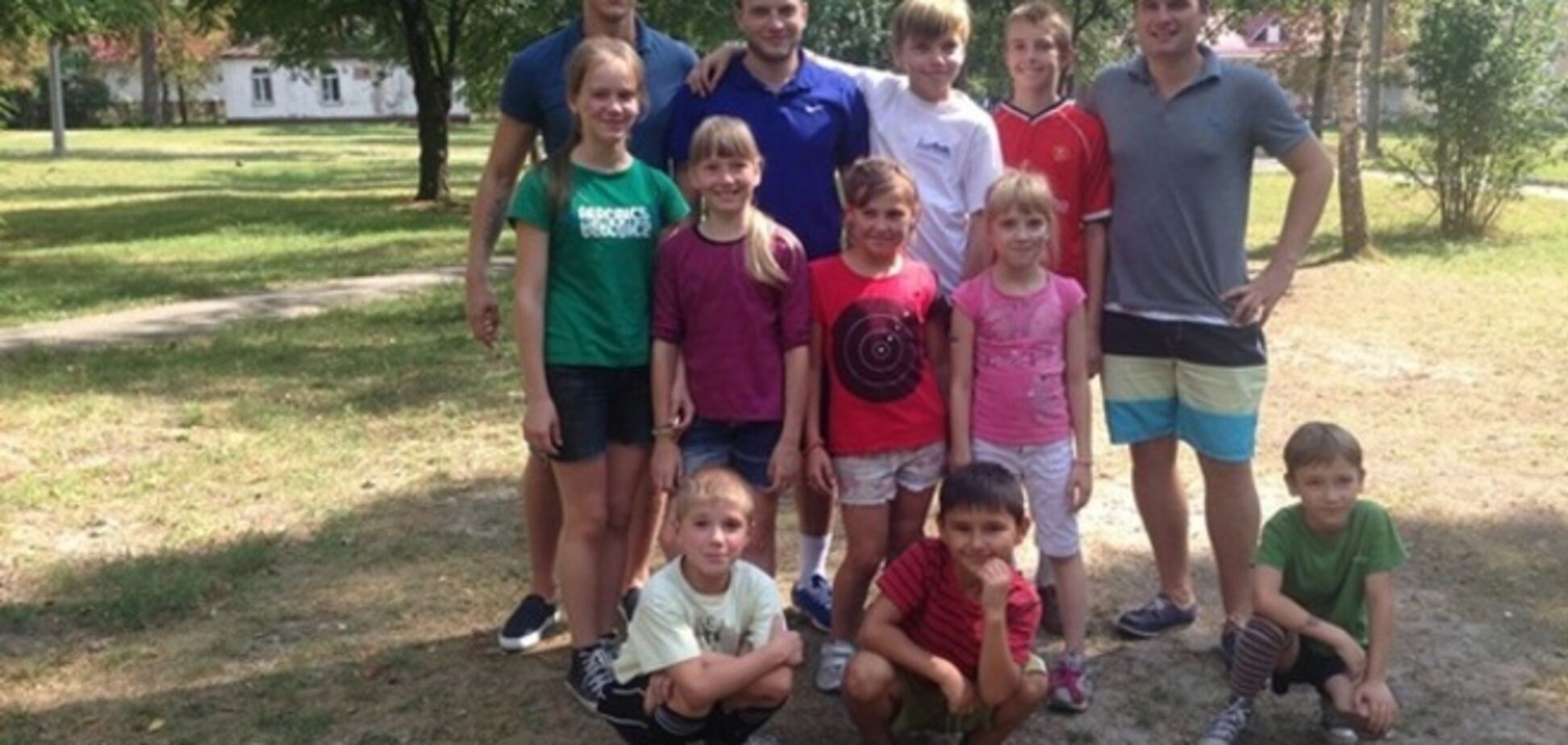 Игроки 'Динамо' поддержали детей-беженцев