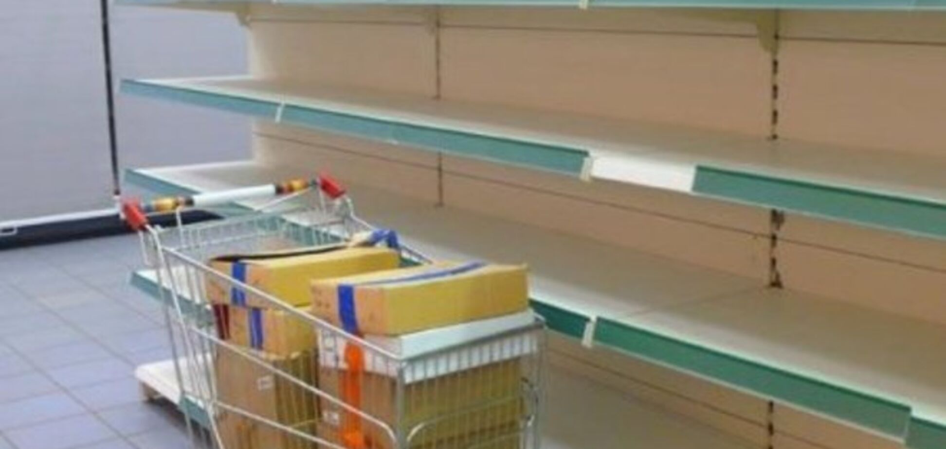 РФ специально создает искусственный дефицит продуктов в Крыму