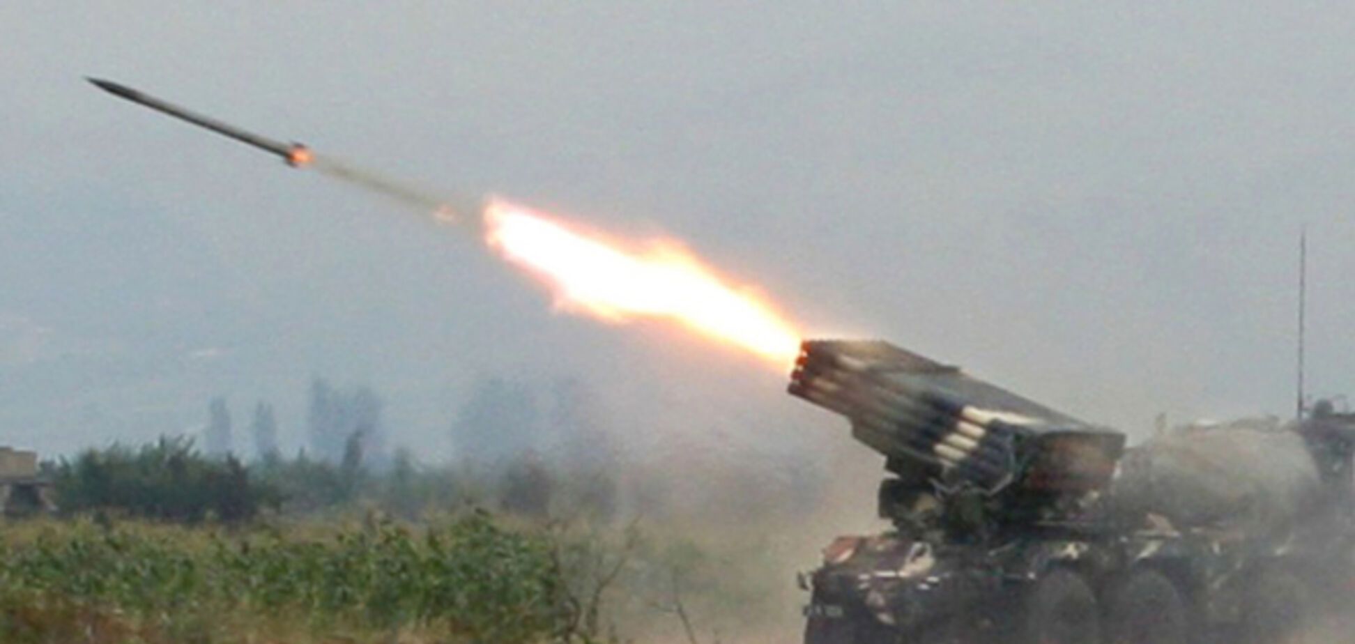 Террористы обстреляли ракетами село на Луганщине