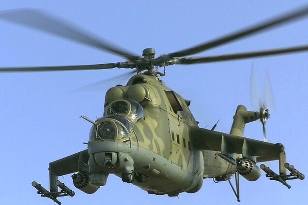 Российские вертолеты Ми-24 нарушили воздушное пространство Украины