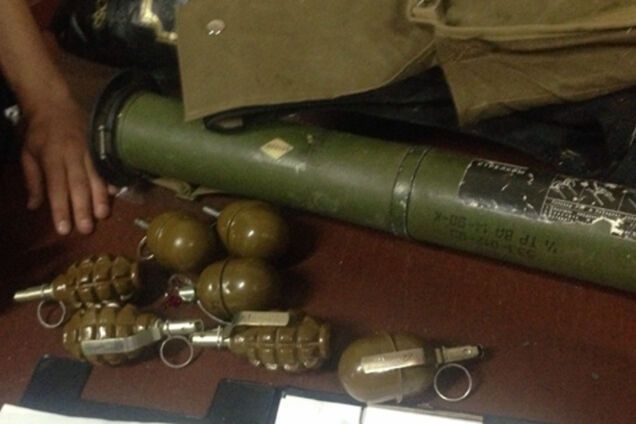 Участники АТО возвращались домой во Львовскую область с оружием и боеприпасами