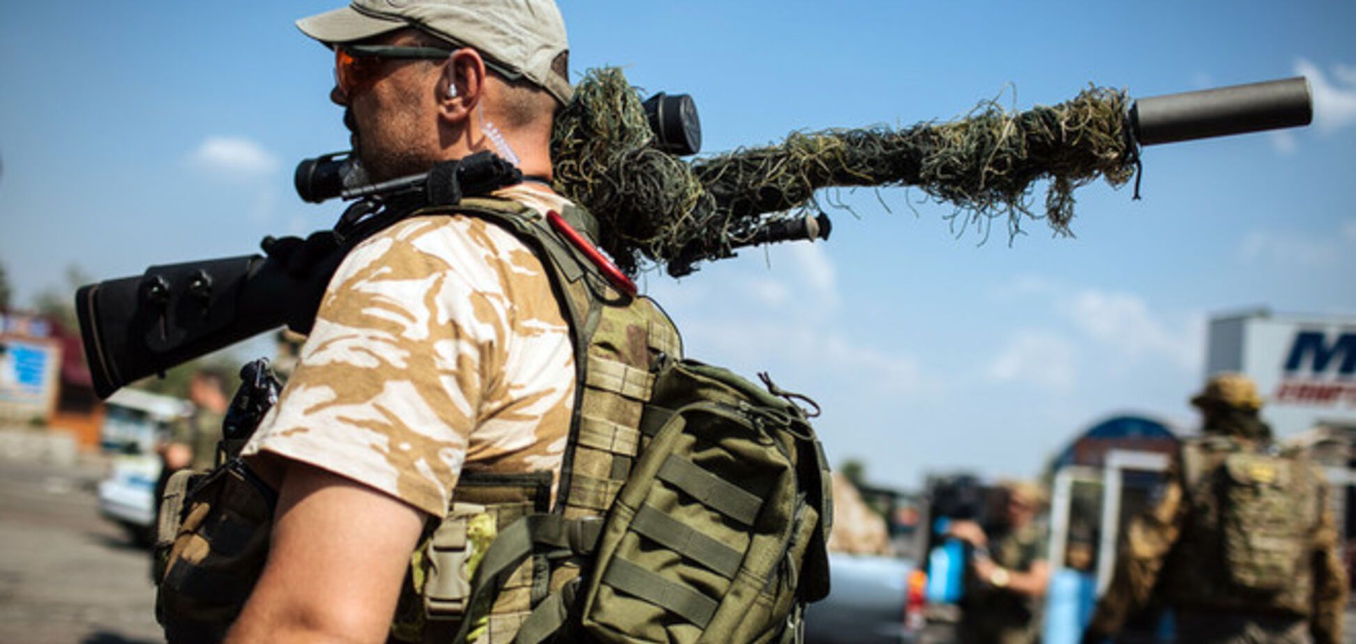 Бойцы АТО уничтожили прибывшую на подмогу террористам военную технику из РФ