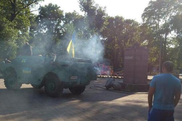 На Донбассе снесли очередной памятник Ленину