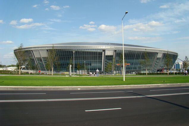 Террористы обстреляли 'Донбасс-Арену'