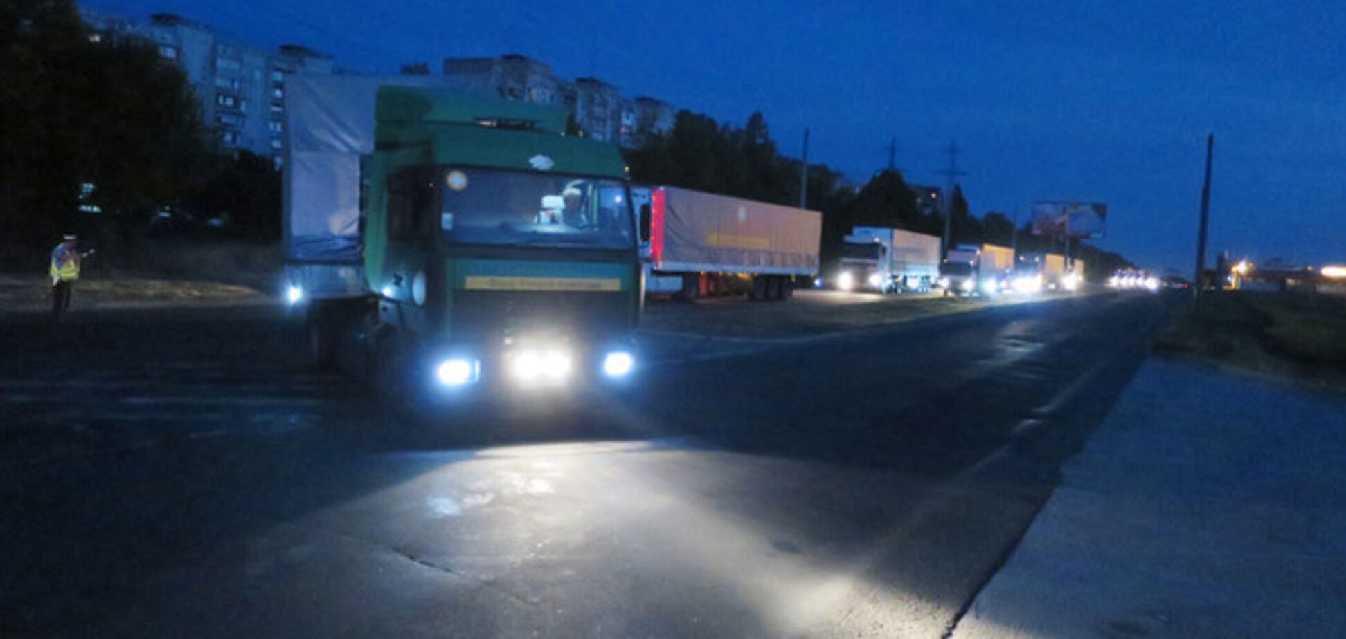В Украину прорвалось 227 грузовиков 'гумконвоя' России