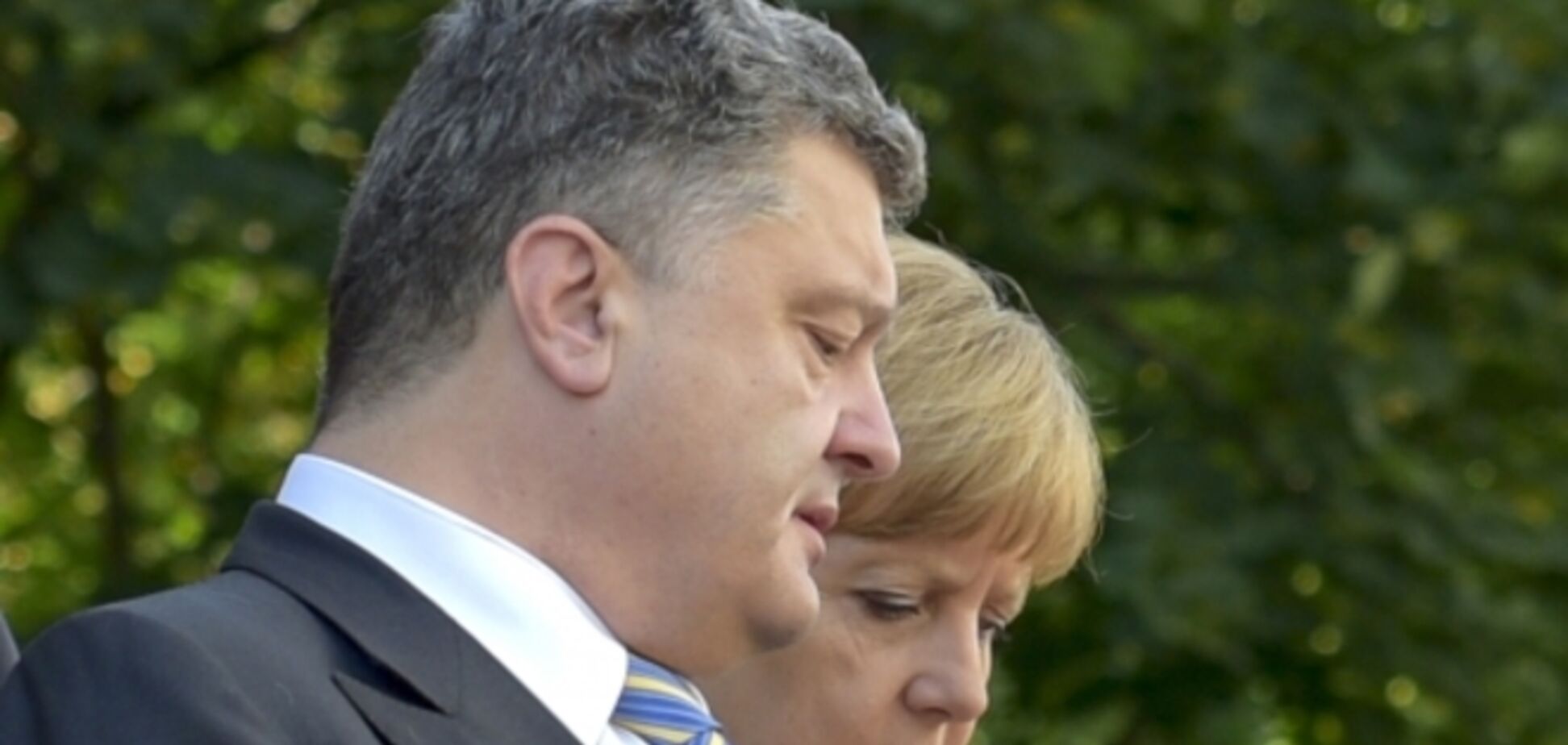 О чем договорились Порошенко и Меркель