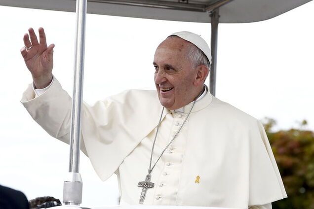 Папа Римский пожелал Украине в День Независимости мира и благополучия