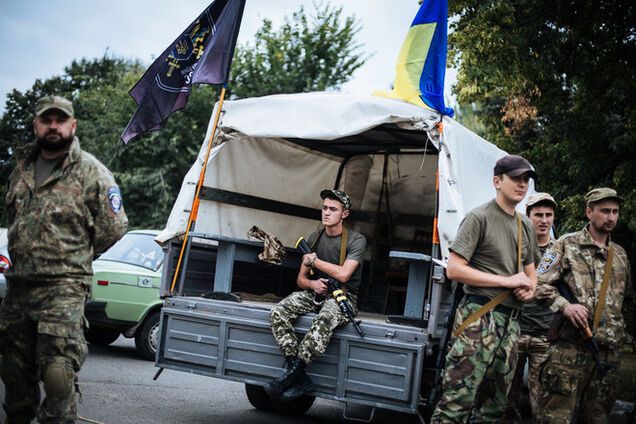 Силы АТО уничтожили 12 машин десанта террористов