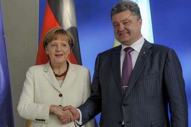 Что за 500 млн. пообещала Порошенко Меркель