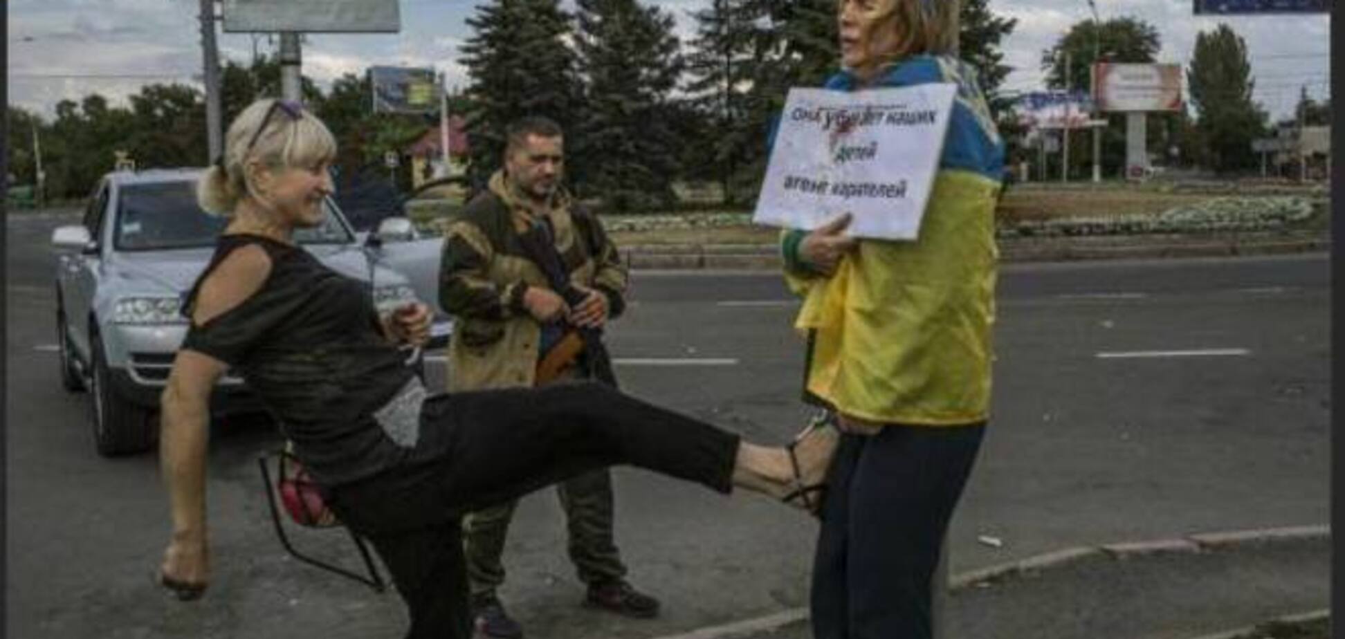 Геращенко пообіцяв покарати негідників, які знущались над патріоткою в Донецьку