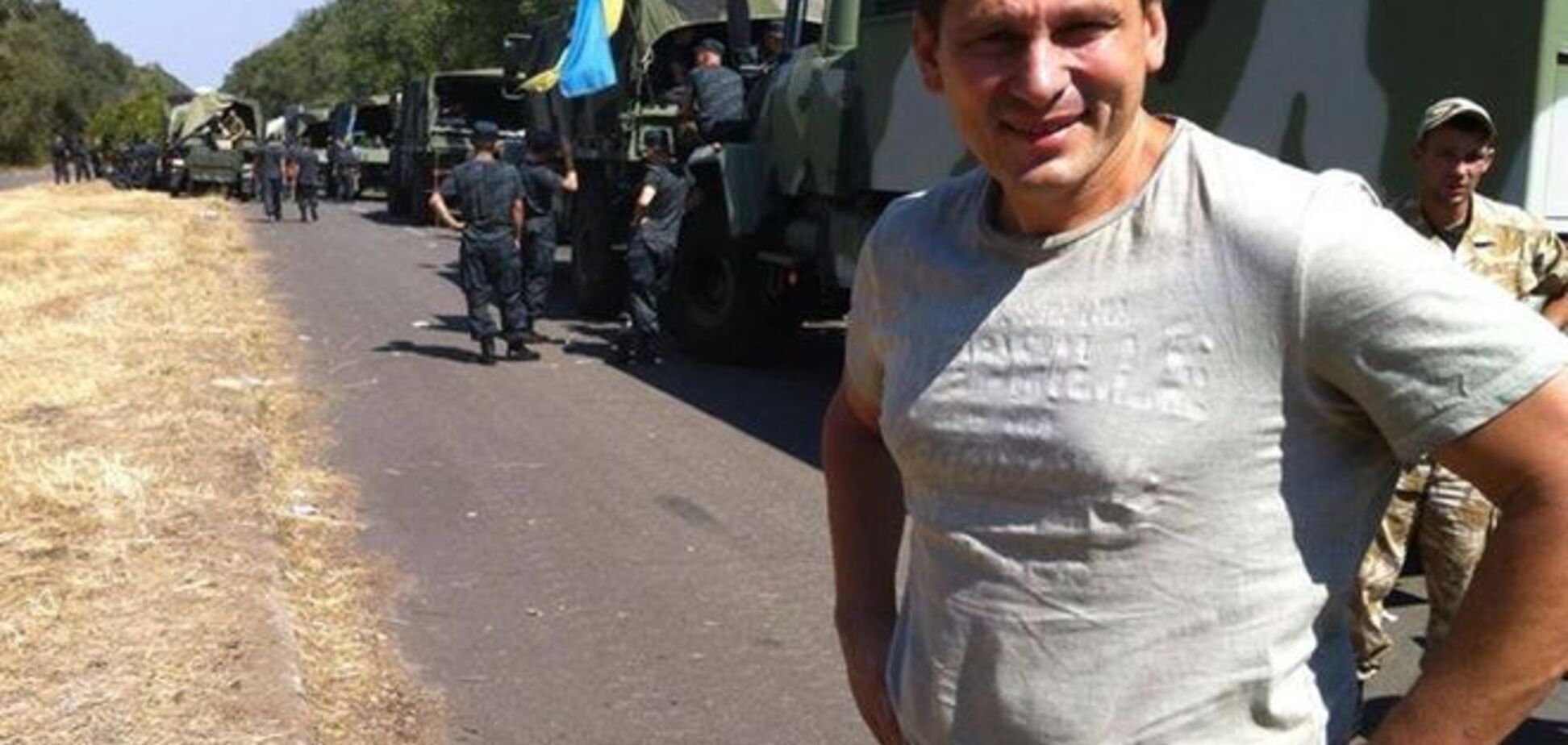 В Мариуполь зашла мощная колонна бронетехники украинской армии
