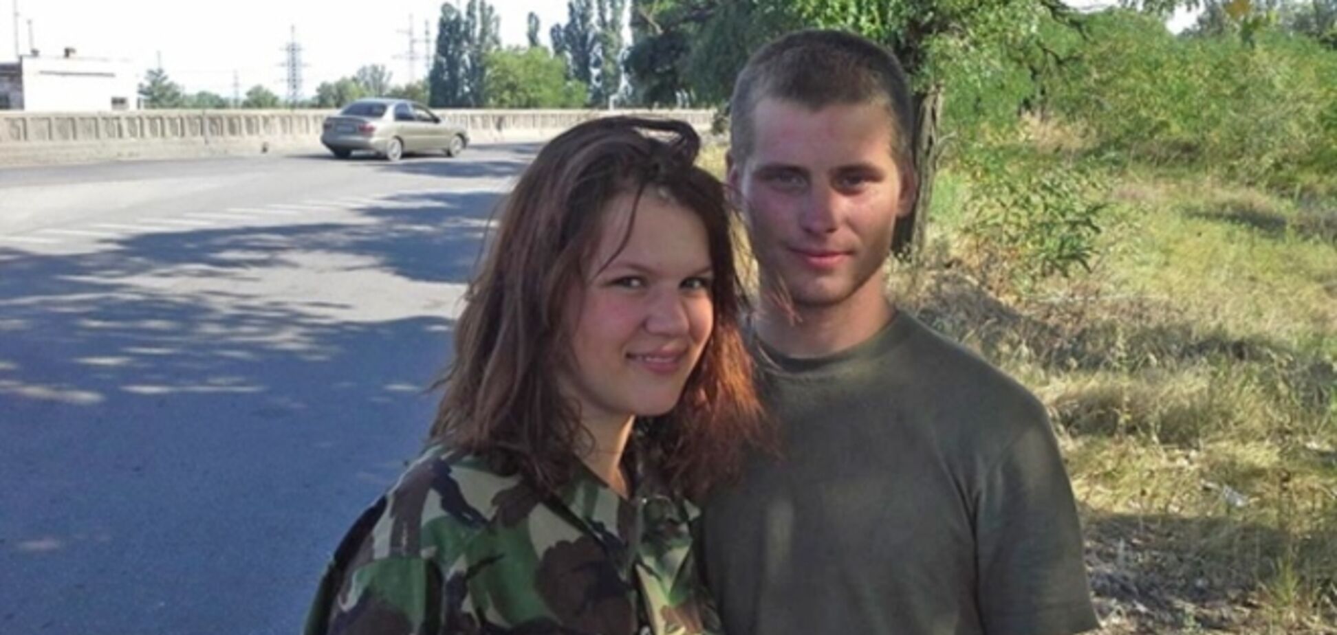 19-летняя украинская девушка-сирота 'зайцем' поехала за любимым на фронт