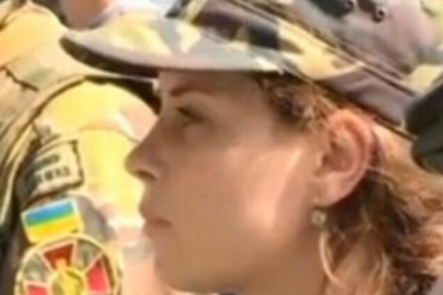 Девушка-воин поразила бойцов Нацгвардии своим бесстрашием