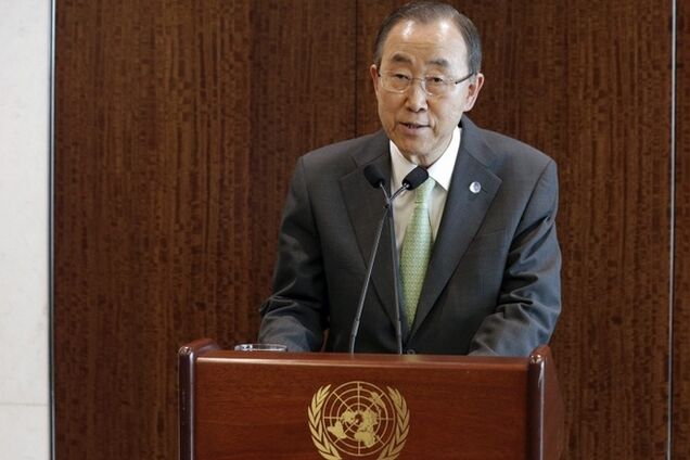 Пан Ги Мун высказался за международный контроль российско-украинской границы