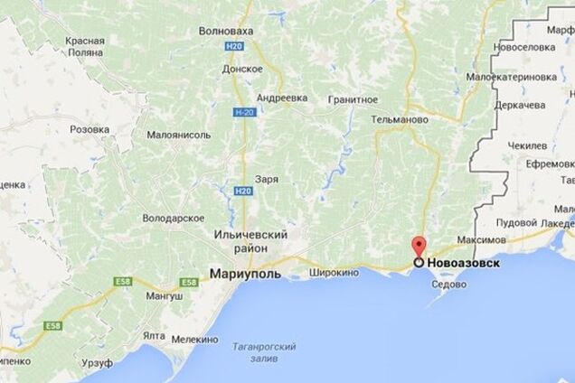 Из захваченного Новоазовска решили эвакуировать 10 тыс. переселенцев