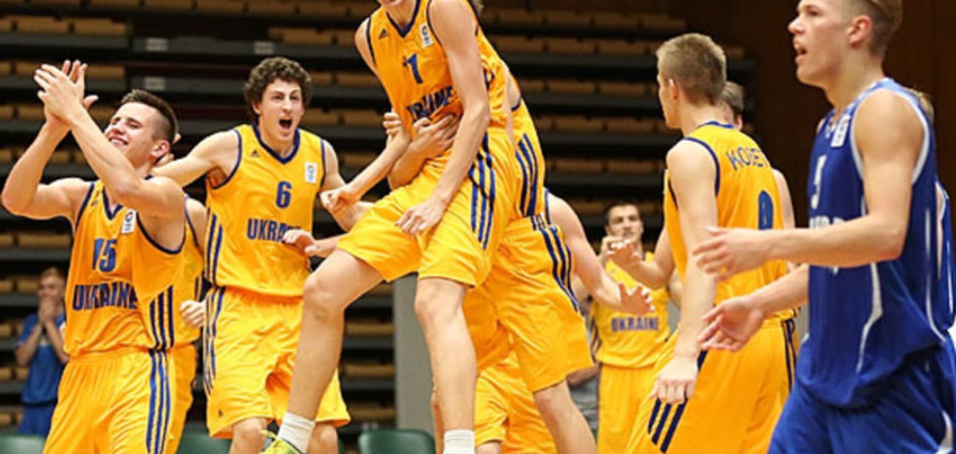 Юношеская сборная Украины по баскетболу не смогла выиграть Евробаскет