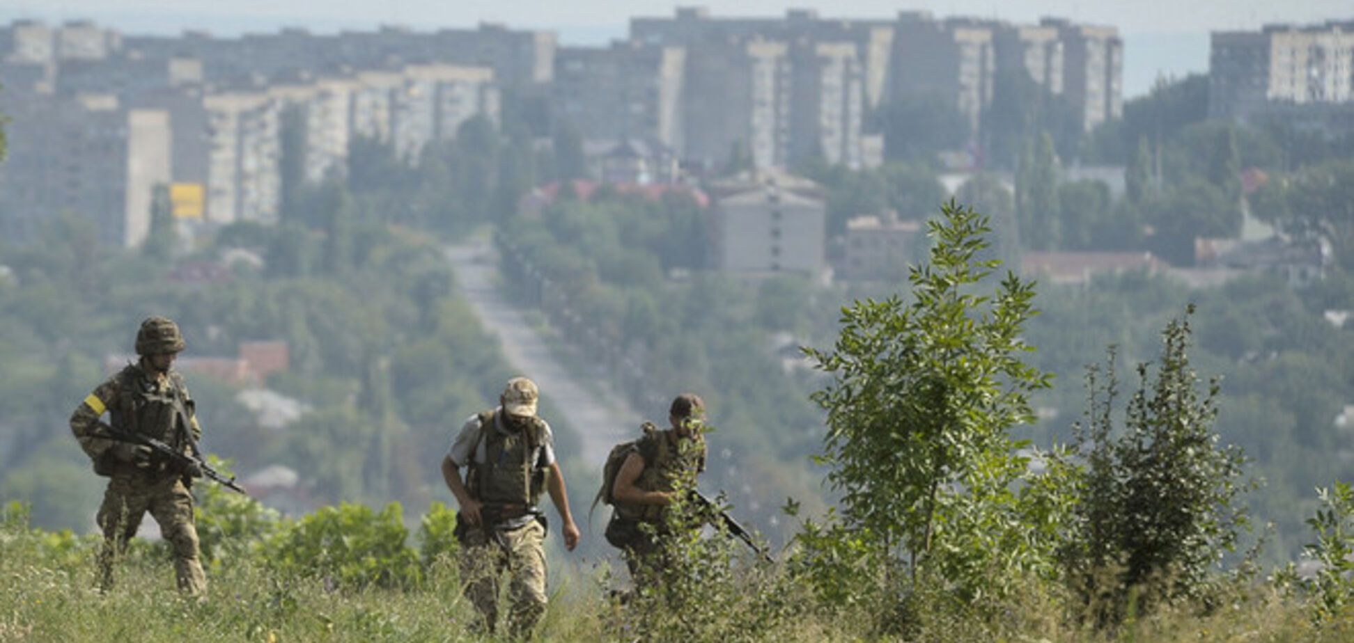 Силы АТО начали наступление на Луганщине