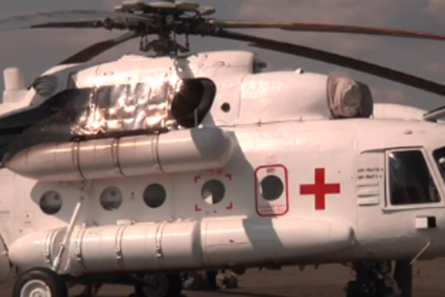 Нацгвардия похвасталась уникальным вертолетом для перевозки раненых