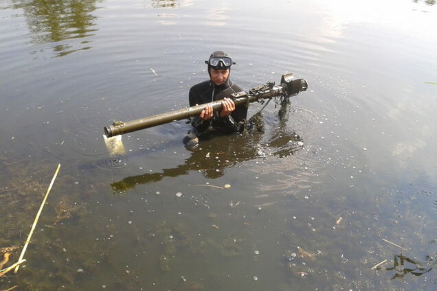 Из водоема в Славянске изъяли ПЗРК 'Игла'
