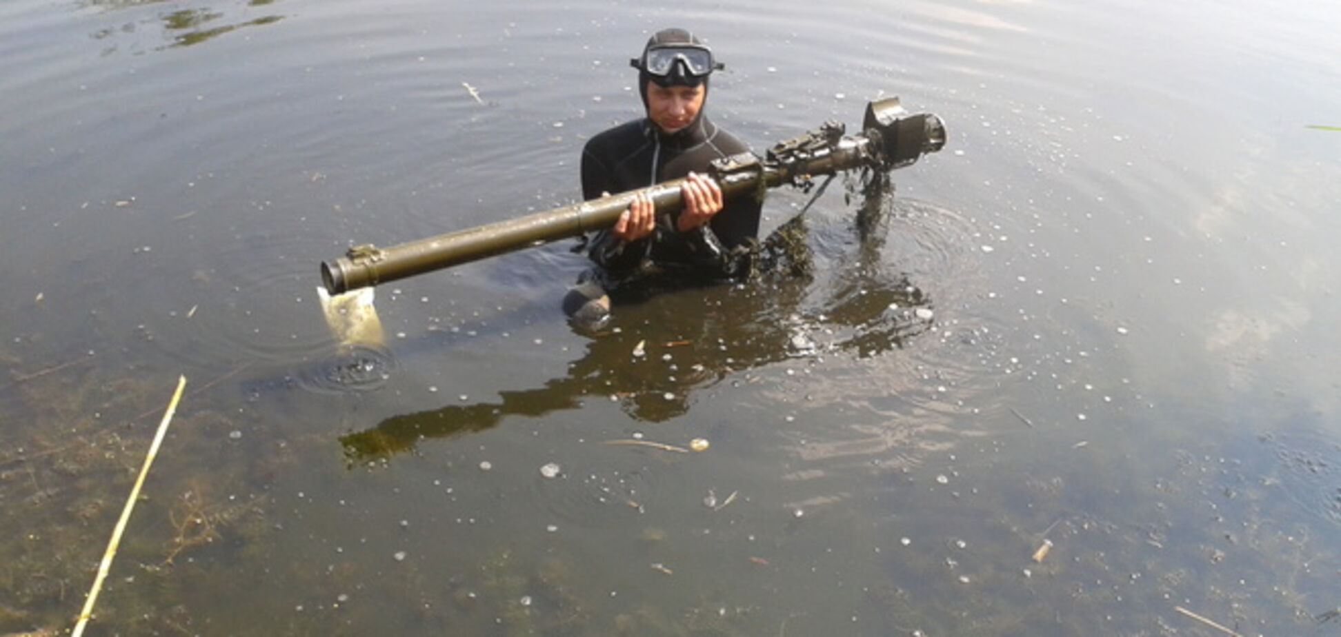 З водойми у Слов'янську вилучили ПЗРК 'Голка'