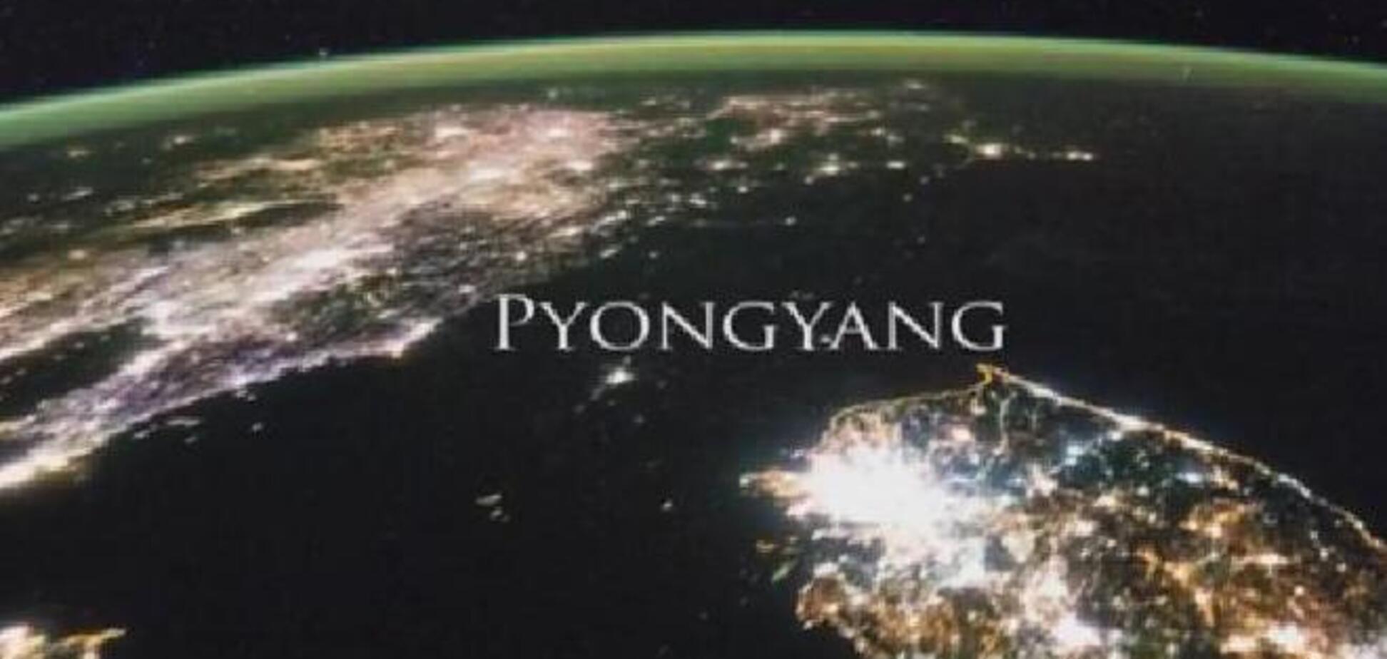 Астронавты засняли необычную аномалию около столицы Северной Кореи