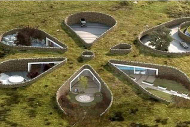 Удивительная жизнь в подземных домах