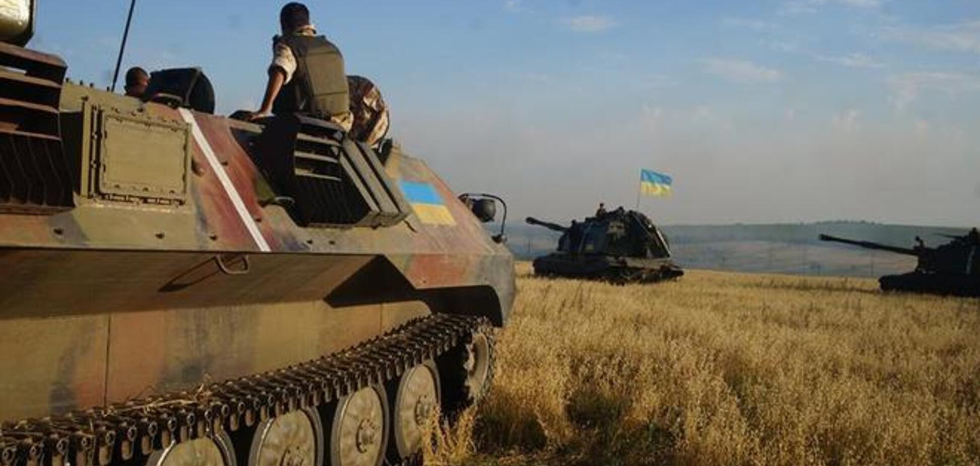 Украинская армия оттеснила боевиков к российской границе