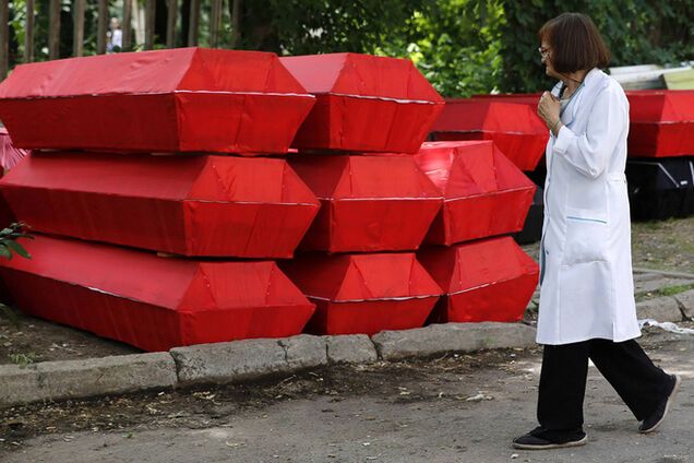 На Донетчине местные жители нашли 7 трупов с множеством осколочных ранений