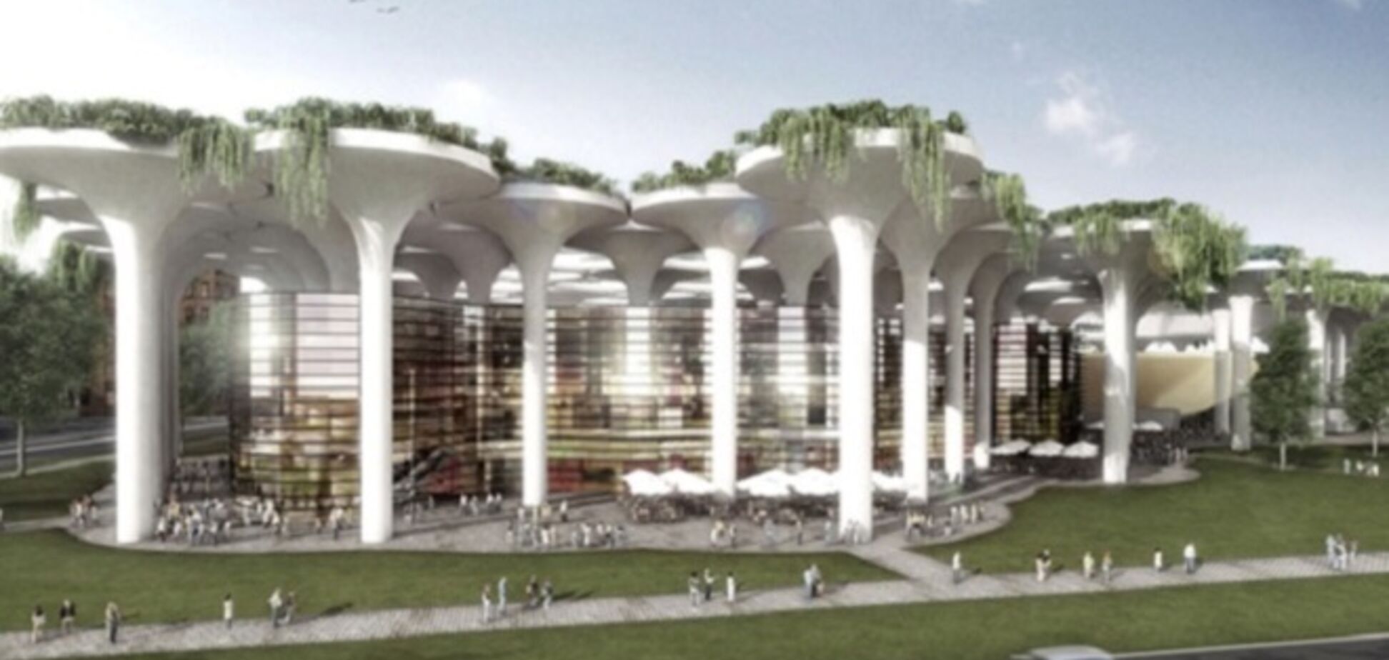 В Минске представили проект уникального стадиона к Евро-2020