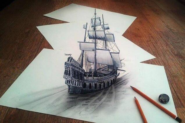 Самые креативные ЗD рисунки