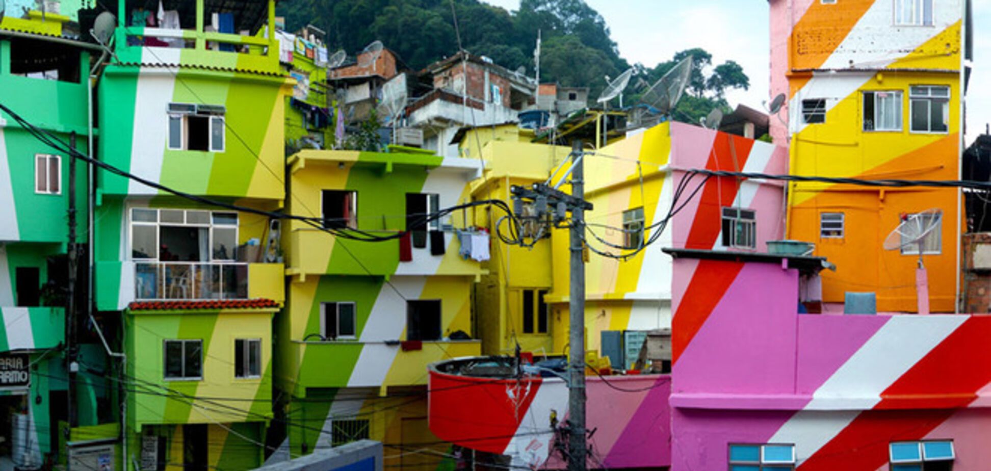 Самые яркие и красочные жилые дома в мире