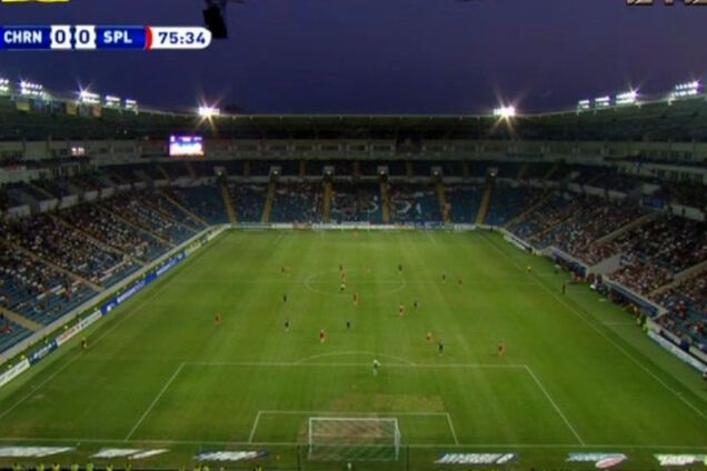 Фанаты 'Черноморца' спели песню о Путине в матче Лиги Европы