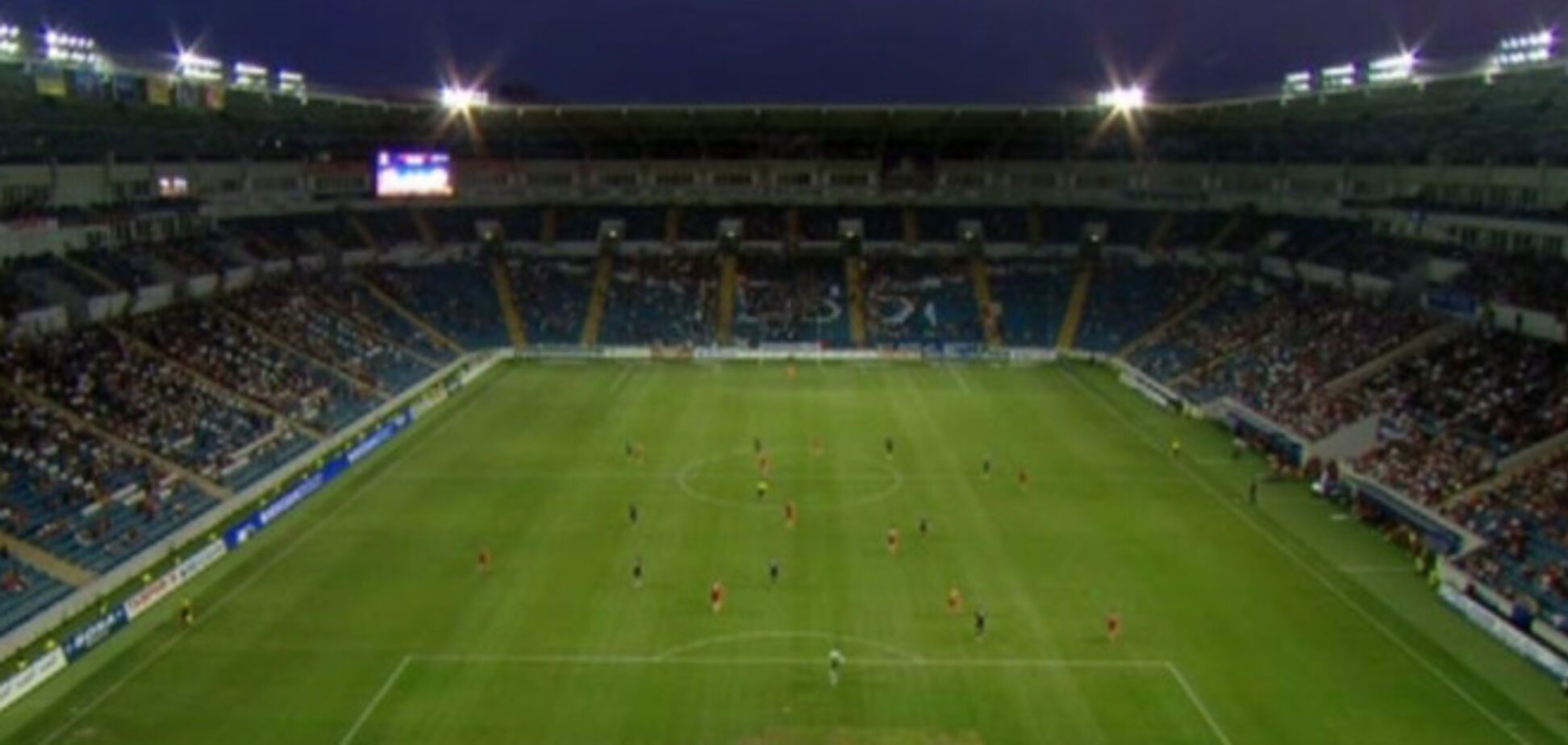 Фанаты 'Черноморца' спели песню о Путине в матче Лиги Европы