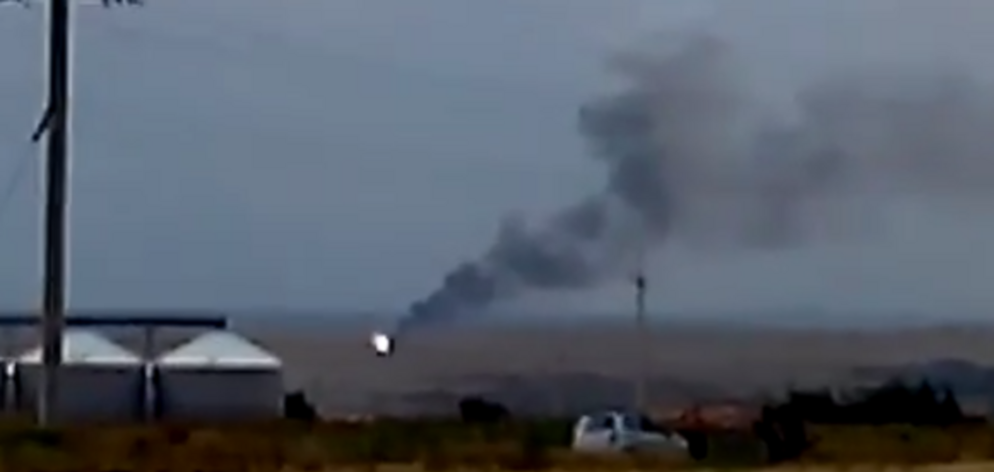 В сети появилось видео последних минут сбитого Миг-29