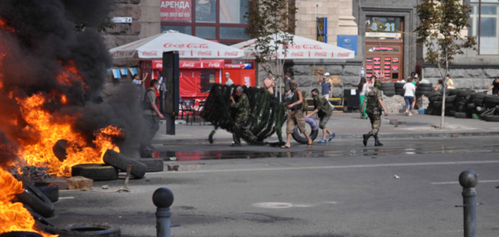 Обитатели Майдана пообещали освободить проезжую часть Крещатика