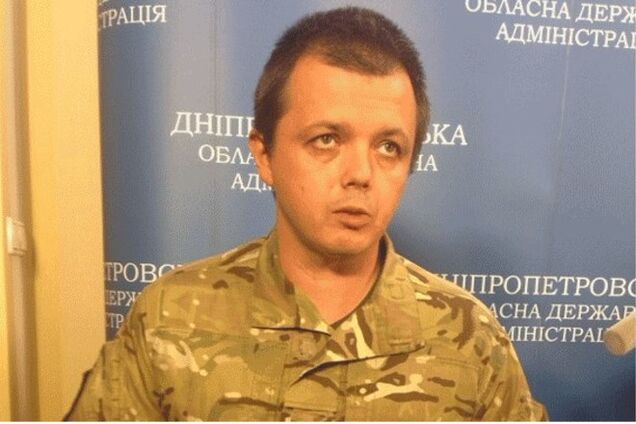 Семенченко впервые снял балаклаву в Днепропетровске