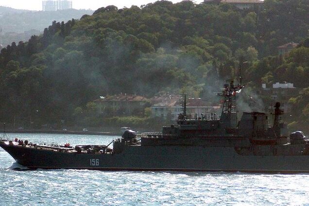 Россия сконцентрировала в Черном море десантные корабли