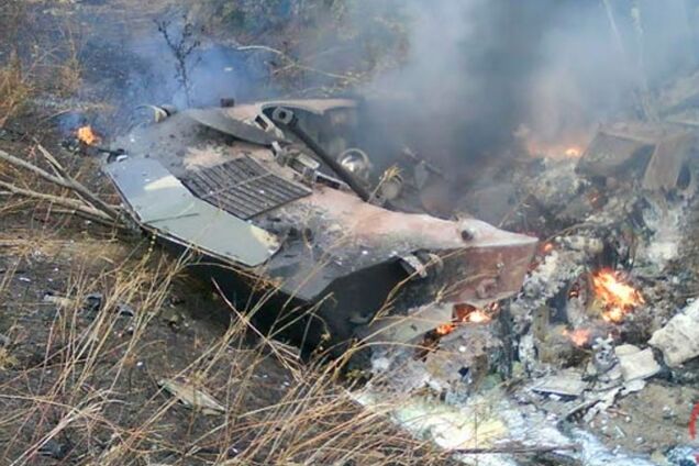 Бойцы АТО под Иловайском уничтожили 2 танка и 2 БМД российской армии